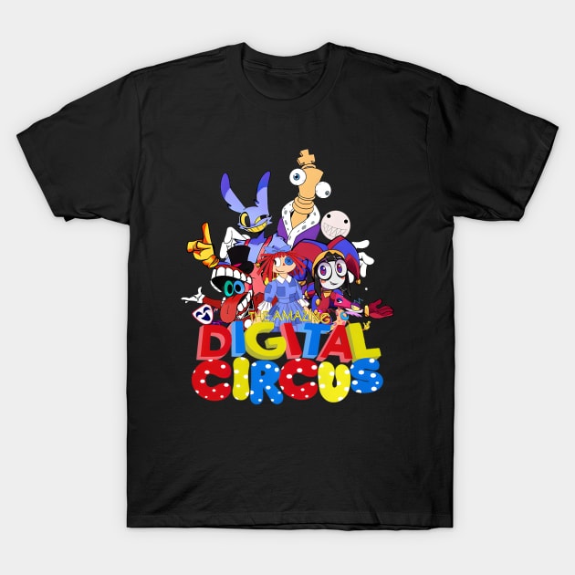 The Amazing Digital Circus T-Shirt by alujino